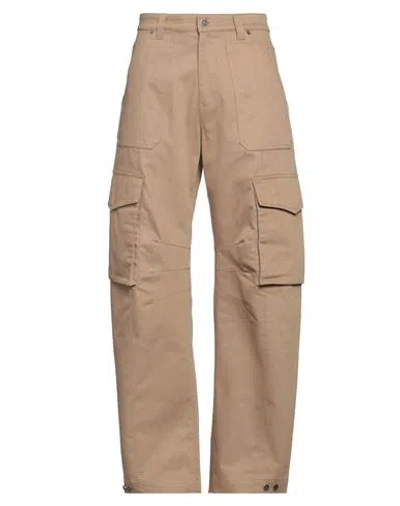 Golden Goose Man Pants Camel Size 34 Elastomultiester, Cotton, Polyester In Sand