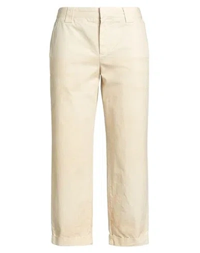 GOLDEN GOOSE GOLDEN GOOSE MAN PANTS CREAM SIZE 36 COTTON