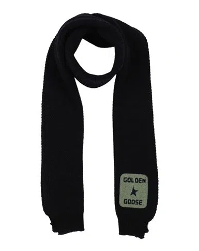 Golden Goose Man Scarf Black Size - Merino Wool