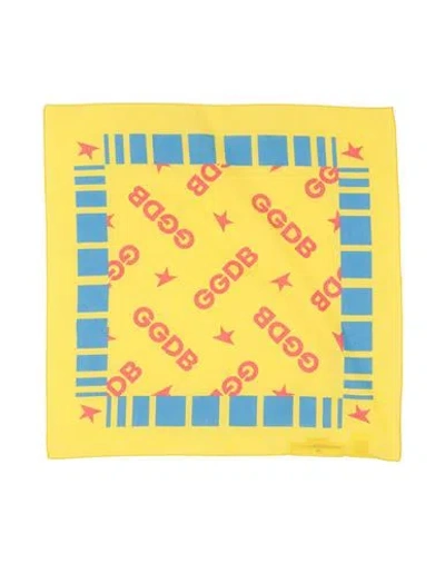 Golden Goose Man Scarf Yellow Size - Cotton