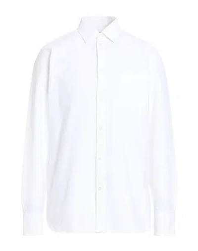 Golden Goose Man Shirt White Size Xl Cotton