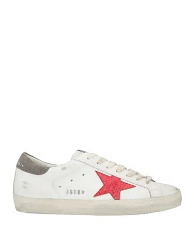 Golden Goose Man Sneakers White Size 9 Leather