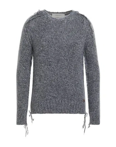 Golden Goose Man Sweater Lead Size M Virgin Wool, Mohair Wool, Silk In Gray
