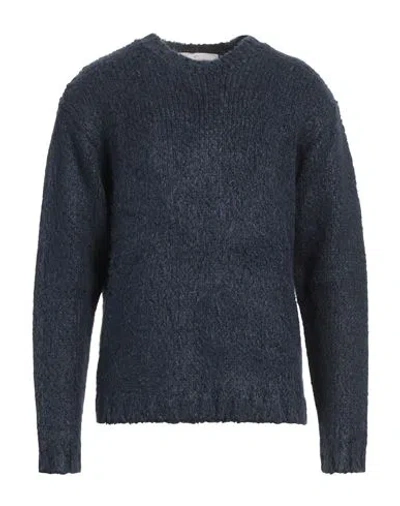 Golden Goose Man Sweater Navy Blue Size M Cotton, Silk