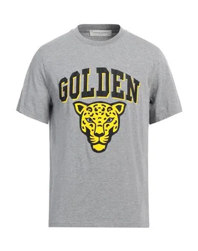 Golden Goose Man T-shirt Grey Size M Cotton