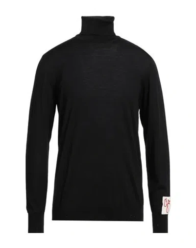 Golden Goose Man Turtleneck Black Size Xl Virgin Wool