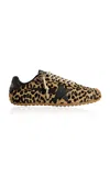Golden Goose Marathon Calfhair Printed Star Sneaker In Animal