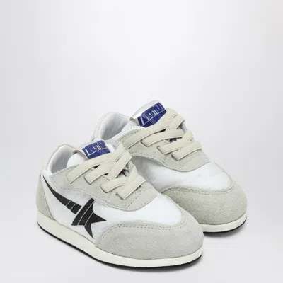 Golden Goose Marathon Junior Sneakers White/black In Multi