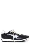 Golden Goose Contrast Stitching Marathon Running Sneakers In Black