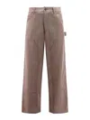 Golden Goose Marley Trousers In Mixed Virgin Wool In Brown