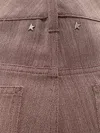 Golden Goose Marley Virgin Wool Blend Trousers In Burgundy