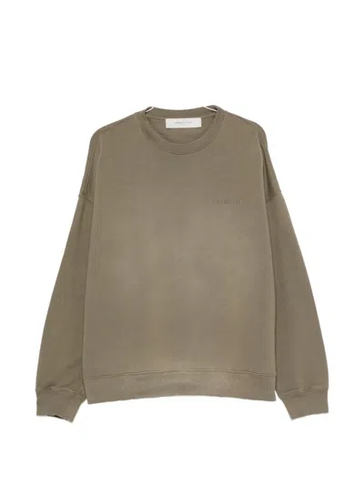Golden Goose Martin Over Crew-neck Sweatshirt In Brown