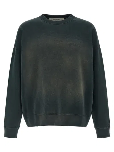 Golden Goose Martin Sweatshirt Black In Gray