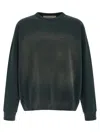 Golden Goose Crew Neck Sweatshirt With A Distressed Effect