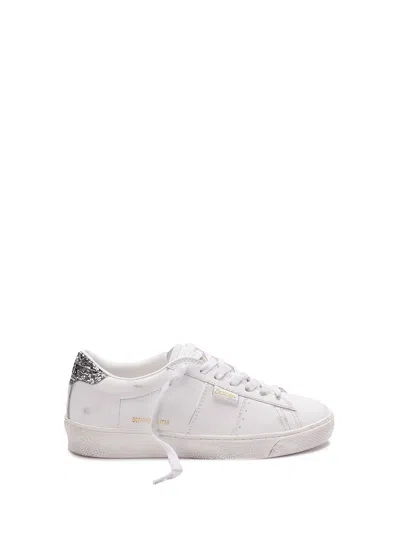 Golden Goose `match Star` Sneakers In White