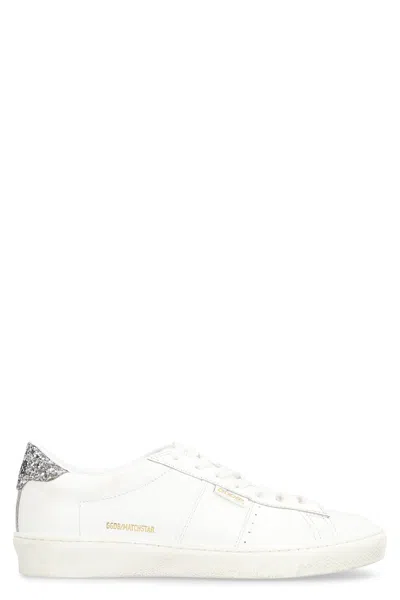 Golden Goose Matchstar Leather Low-top Sneakers In Multi