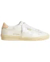 Golden Goose Matchstar Classic White Leather Sneakers In White
