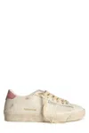 Golden Goose Matchstar Low-top Sneakers In Optic White Antique Pink