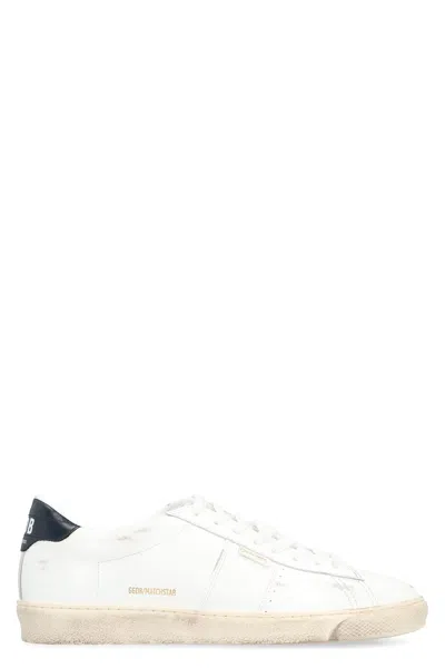 Golden Goose Matchstar Low-top Sneakers In White