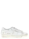 Golden Goose Blue Matchstar Sneakers In White