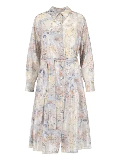 GOLDEN GOOSE MAXI SHIRT DRESS