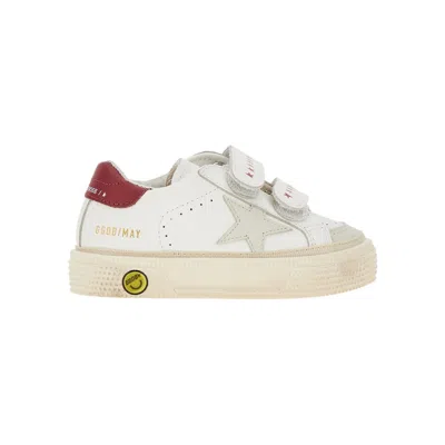Golden Goose Kids' May Sneakers In White