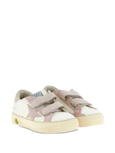 Golden Goose Kids' May School Sneakers In Multi