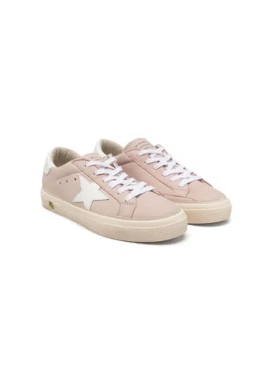 Golden Goose Kids' May Sneakers In Pink