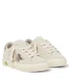 Golden Goose May Suede Sneakers In Beige