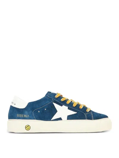 GOLDEN GOOSE MAY SUEDE SNEAKERS