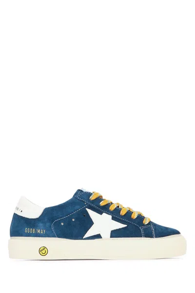 GOLDEN GOOSE MAY SUEDE UPPER AND TOE L