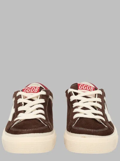 Golden Goose May Suede Upper And Toe Leather Star And Heel Signature Foxing In Multi