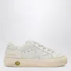 Golden Goose White May Sneakers For Girl With Iconic Star In White