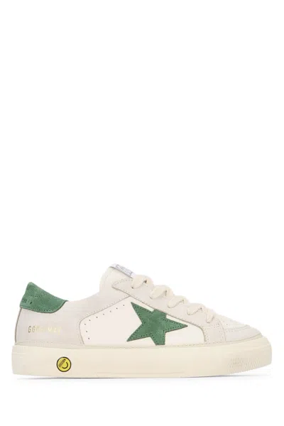 Golden Goose Kids' May With Double Quarter A In White