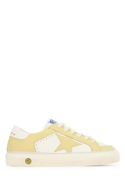 Golden Goose Kids' May With Double Quarter A In Yellow