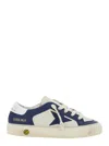 Golden Goose May With Double Quarter And Toe Leather Upper Star And Heel - Include Codice Gyf