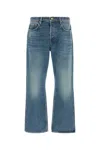 Golden Goose Blue Jeans With Belt Loops In Blue