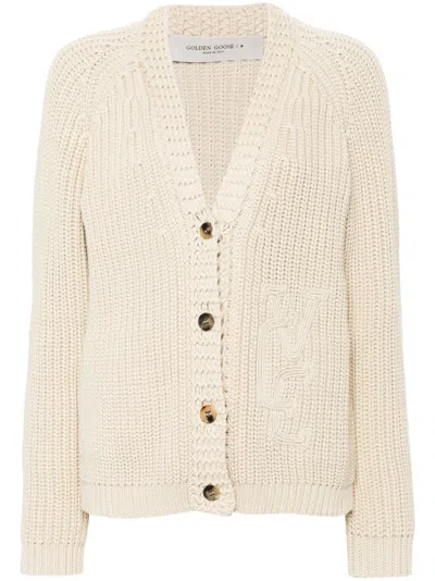 Golden Goose Melody Cardigan In Neutrals