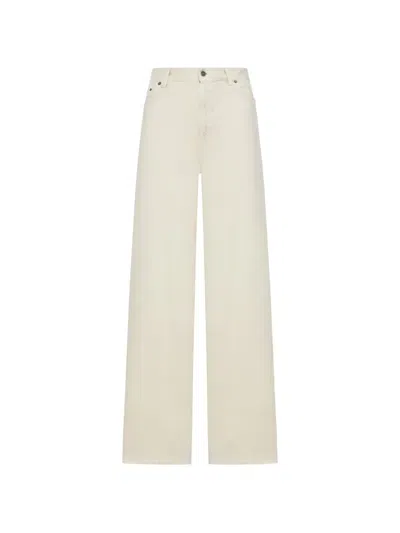 Golden Goose Melody Relaxed Boyfriend Jeans Mid Rise In Neutral