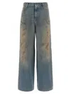 Golden Goose Distressed-effect Jeans In Blue