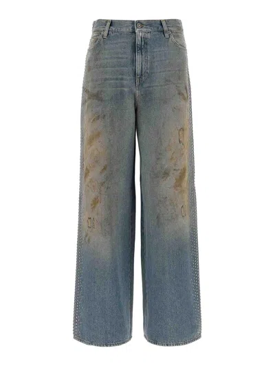 Golden Goose Melody Jeans In Blue