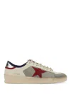Golden Goose Stardan Leather And Net Upper Suede Toe And Star Laminated Heel Sneakers White