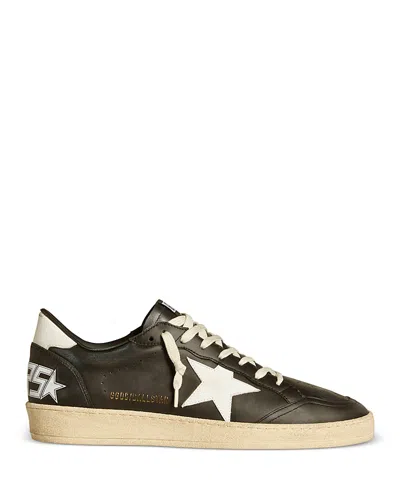 GOLDEN GOOSE MEN'S BALL STAR NAPPA LEATHER SNEAKERS
