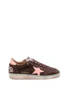 Golden Goose Star-applique Suede Sneakers In Multi