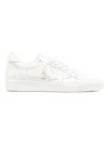 Golden Goose Deluxe Brand Men White Leather Pure New Sneakers In White