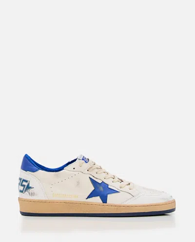 Golden Goose Men Ballstar Trainers In White