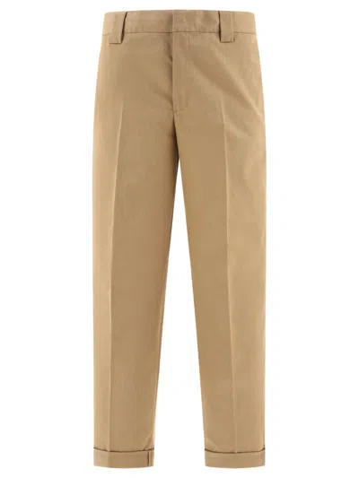 Golden Goose Men's Beige Chino Skate Trousers For Spring/summer 2024 In Tan
