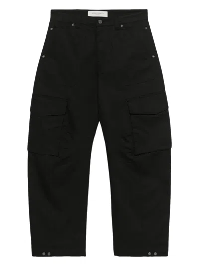 Golden Goose Multicolour Italian Trousers In Black