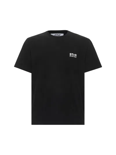 Golden Goose Men Black Jersey Star Collection T-shirt