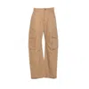 Golden Goose Men Cargo Pants In Brown